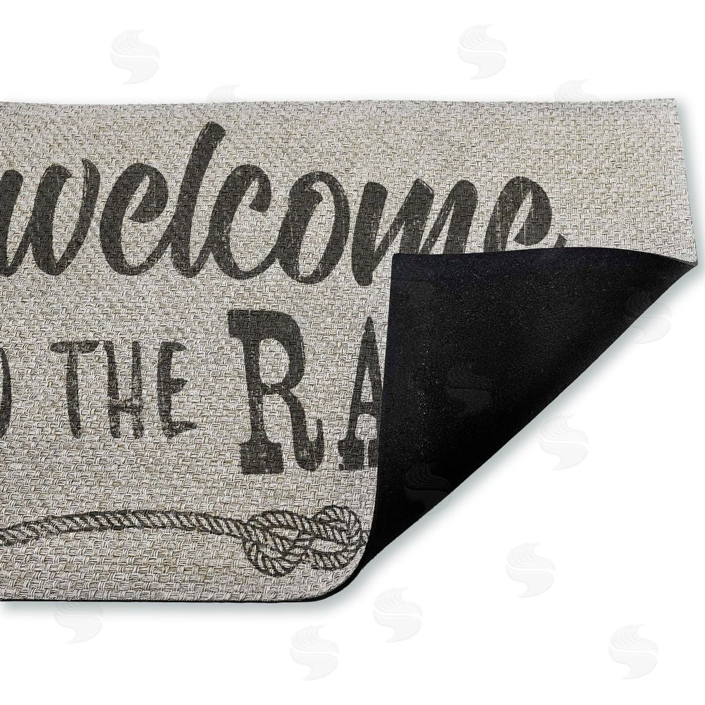 CAD Designs Welcome To Ranch Entry Outdoor Faux Sisal Door Mat
