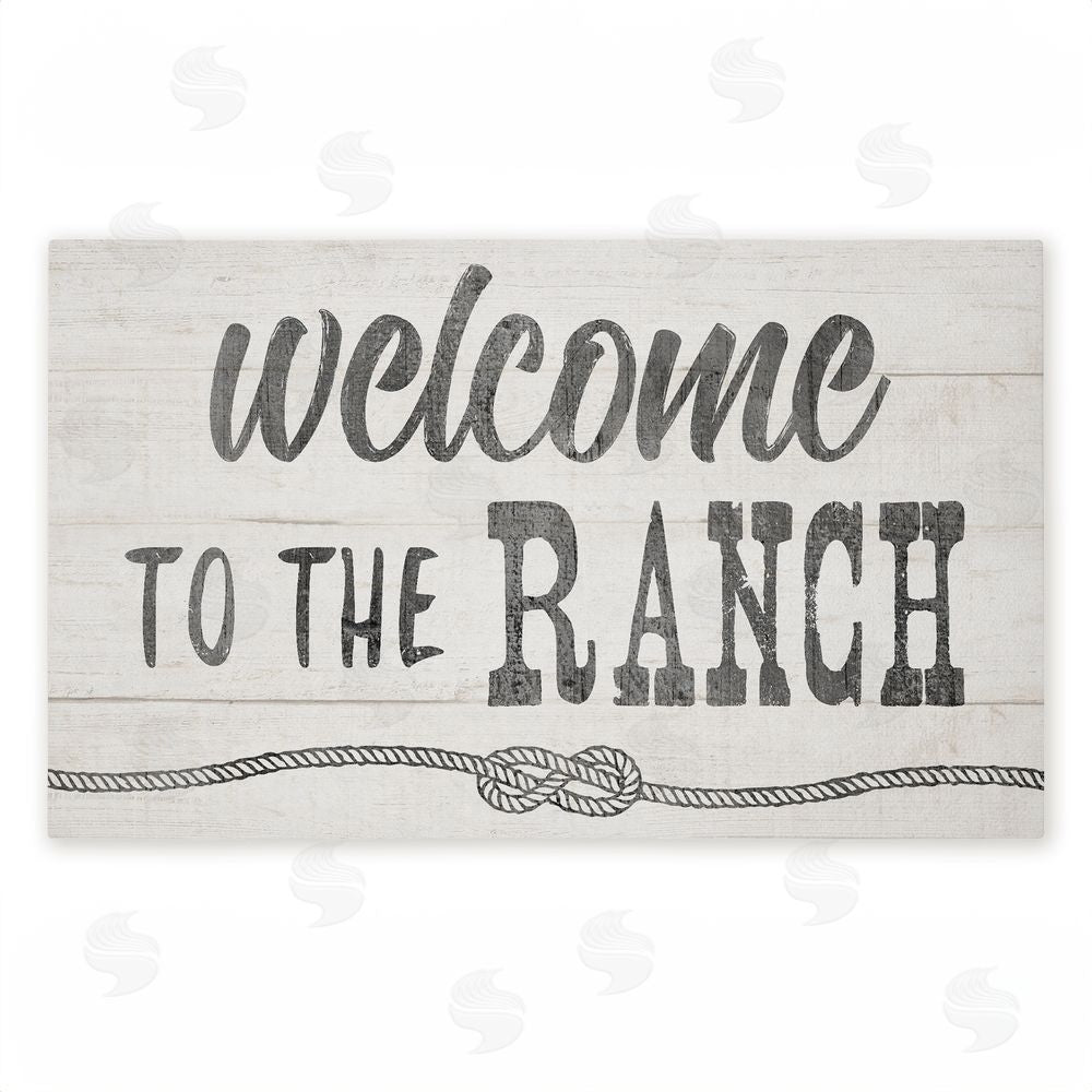 CAD Designs Rustic Welcome Ranch Entry Unwoven Outdoor Door Mat