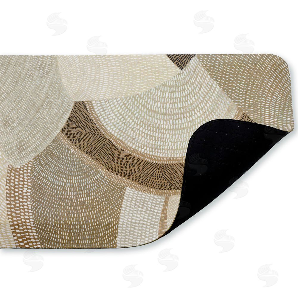 Emma Peal Mystic Neutral Patterns Kitchen Floor Mat
