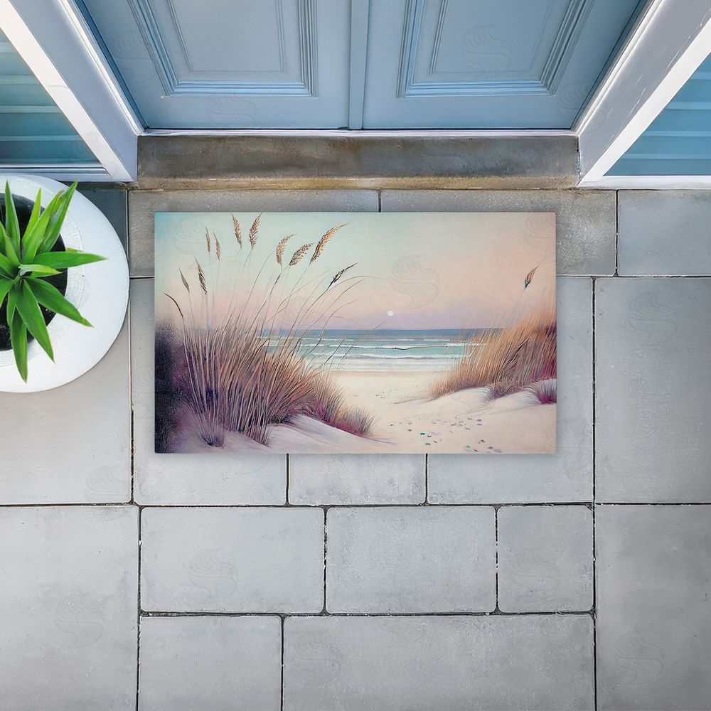 Sasha Smooth Sunset Beach Dunes Unwoven Outdoor Door Mat