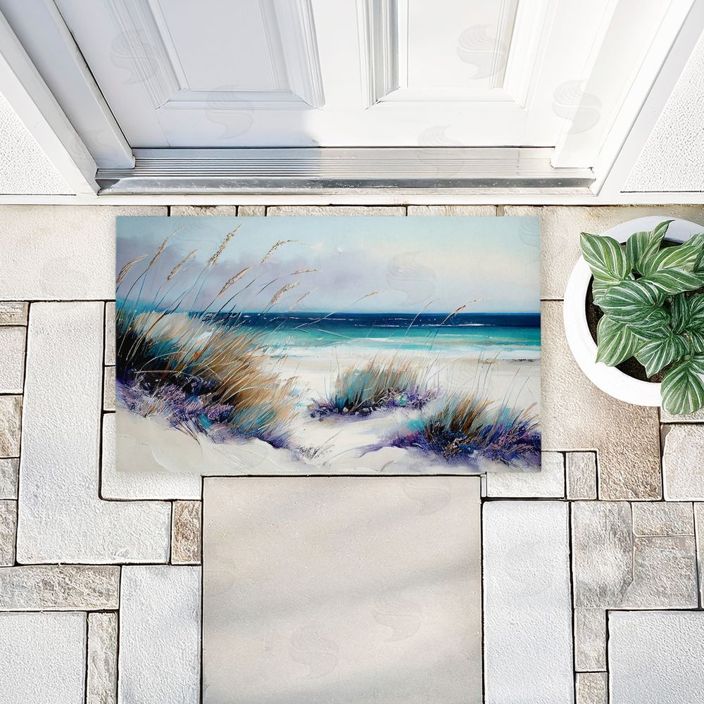 Sasha Windblown Beach Grasses Unwoven Outdoor Door Mat