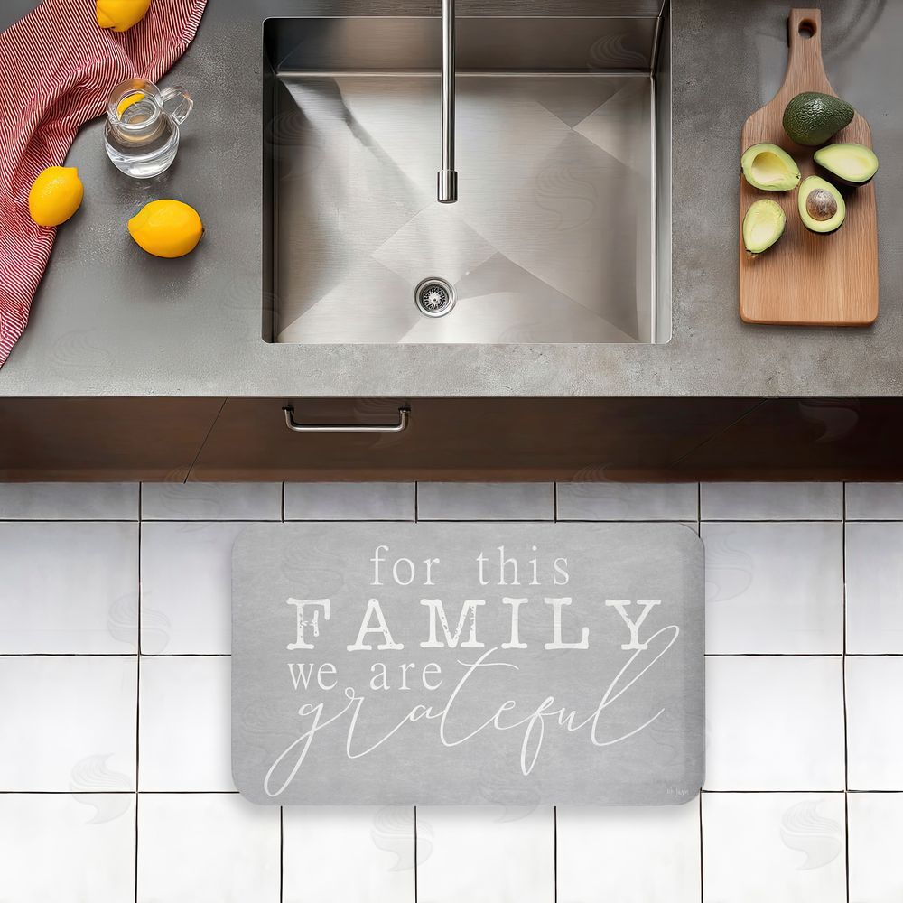 Jaxn Blvd. For This Family Gratitude Kitchen Floor Mat