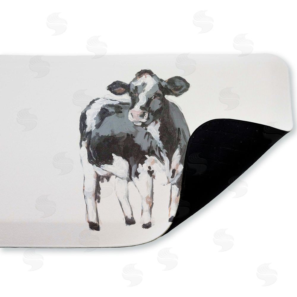 Sara Baker Standing Country Cow Kitchen Floor Mat