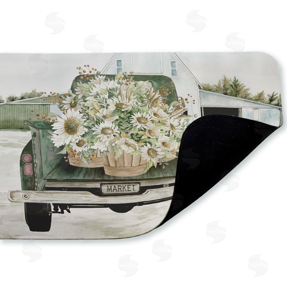 Cindy Jacobs Country Flower Delivery Kitchen Floor Mat