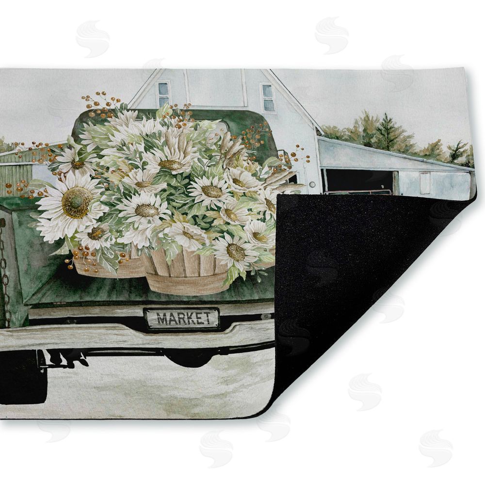 Cindy Jacobs Country Flower Delivery Unwoven Outdoor Door Mat