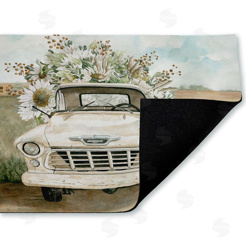 Cindy Jacobs Vintage Flower Delivery Unwoven Outdoor Door Mat