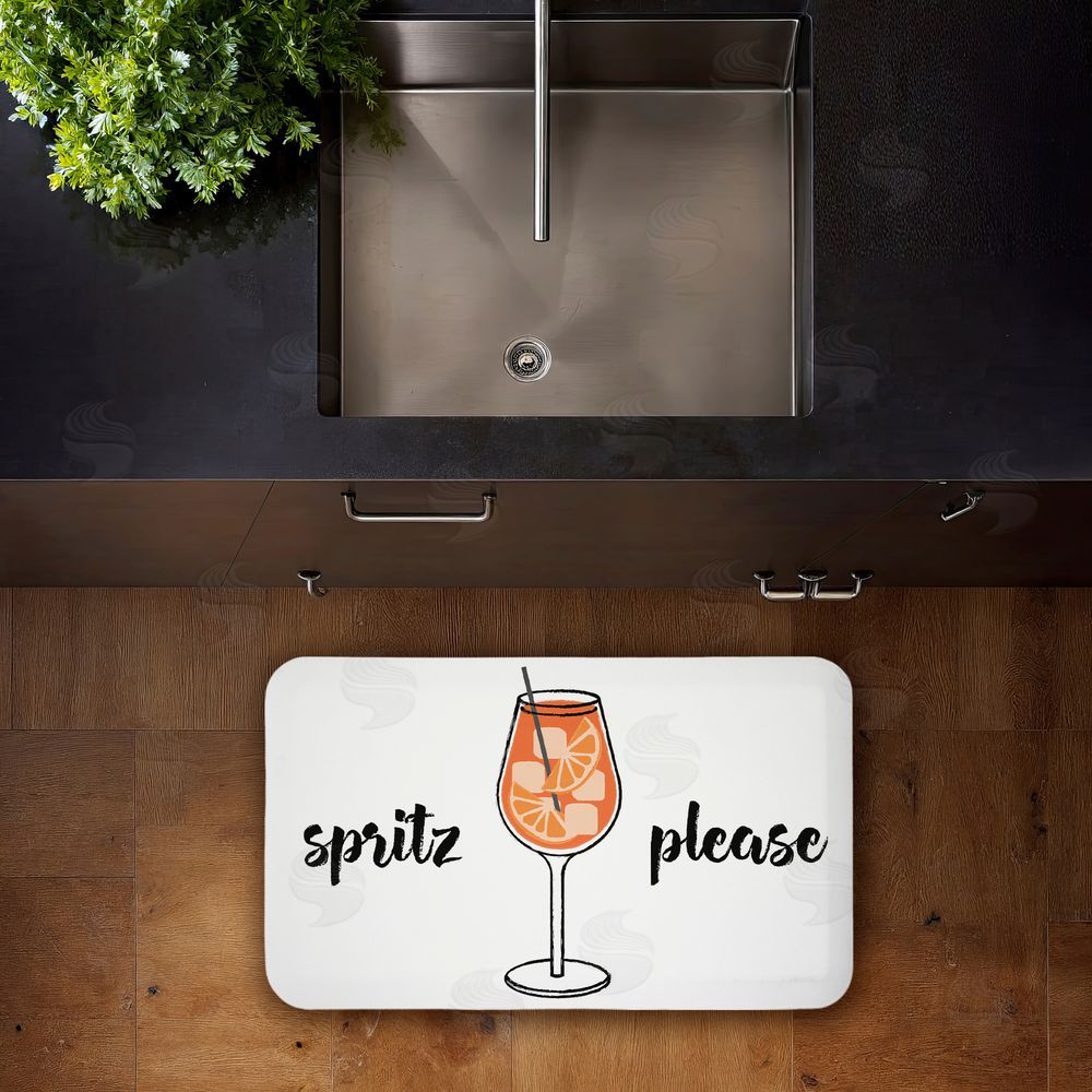 Stupell Studio Spritz Please Kitchen Kitchen Floor Mat