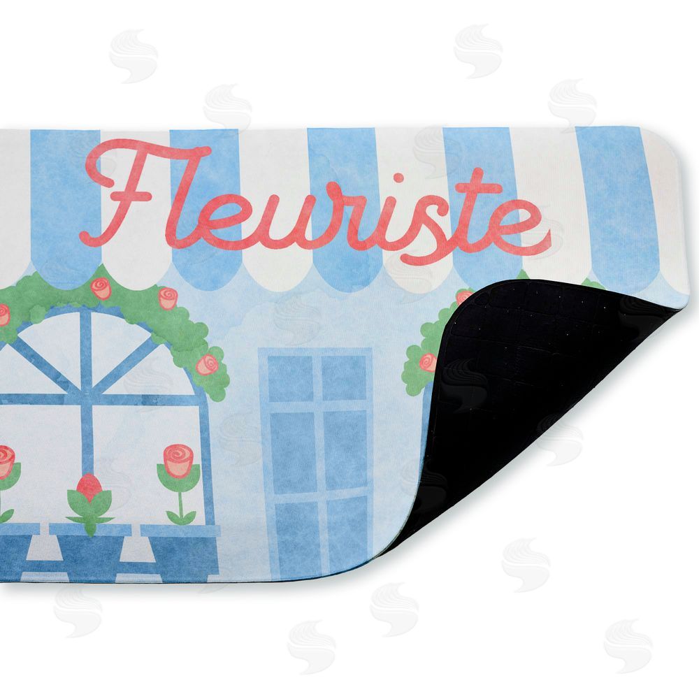 Stupell Studio Florist Shop Display Windows Kitchen Floor Mat