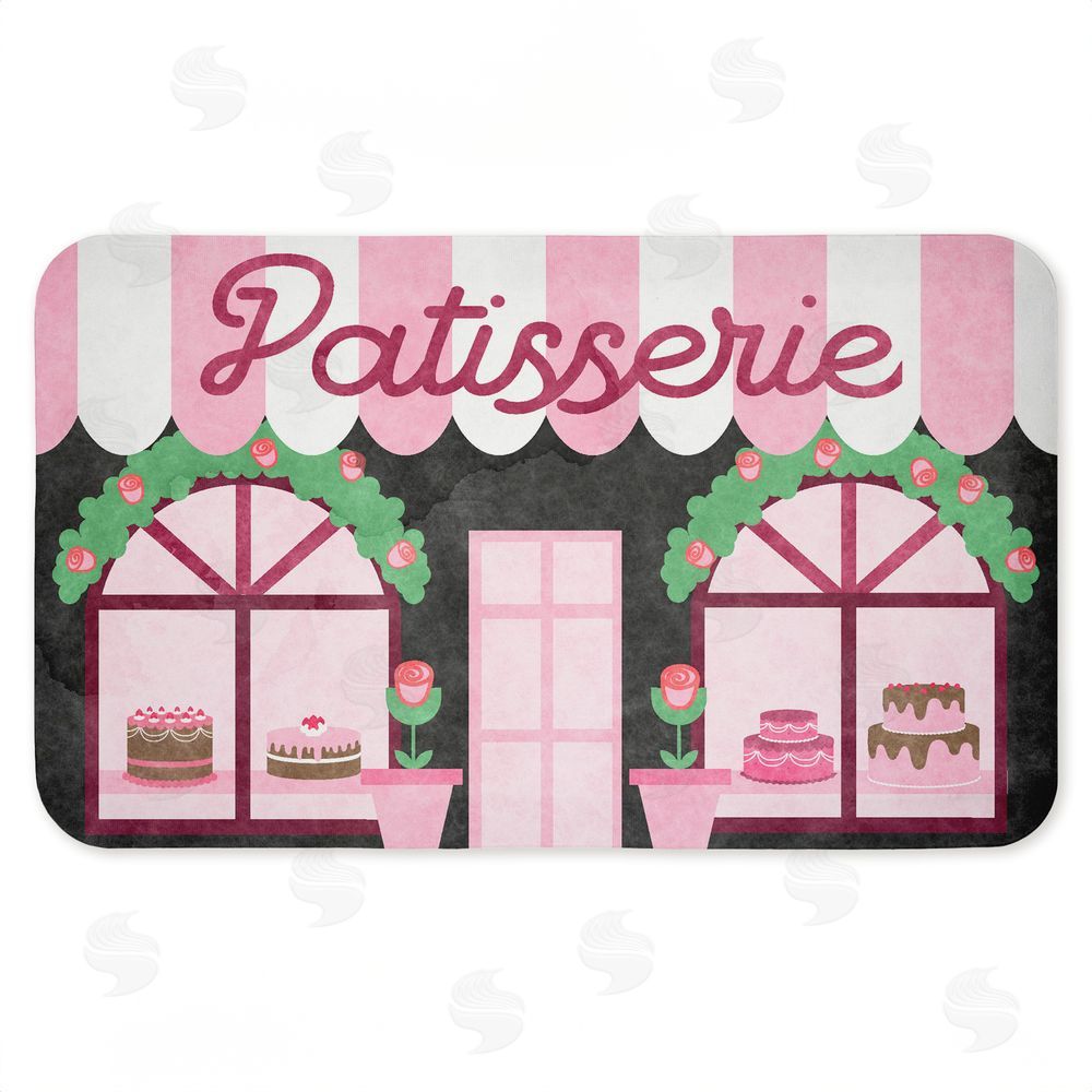 Stupell Studio Kitchen Patisserie Cakes Kitchen Floor Mat