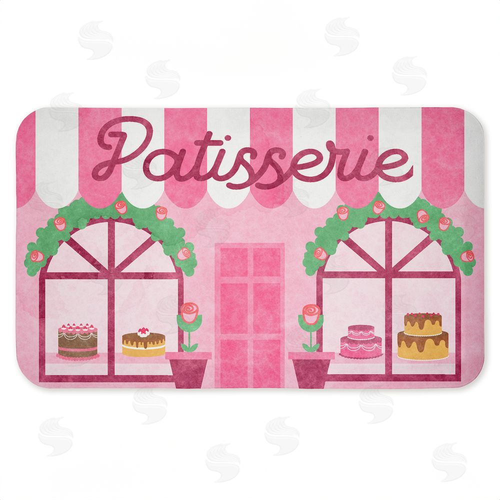 Stupell Studio Patisserie Kitchen Baked Goods Kitchen Floor Mat