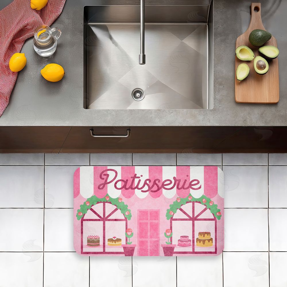 Stupell Studio Patisserie Kitchen Baked Goods Kitchen Floor Mat
