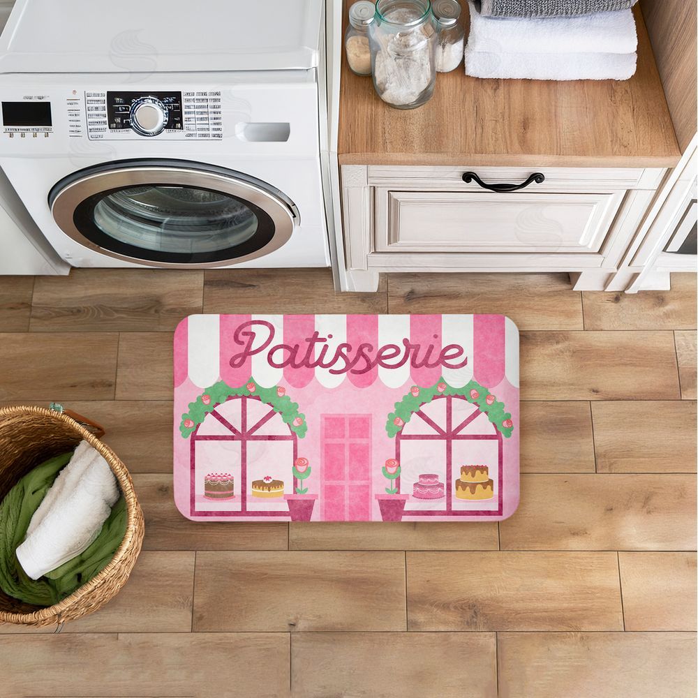 Stupell Studio Patisserie Kitchen Baked Goods Kitchen Floor Mat
