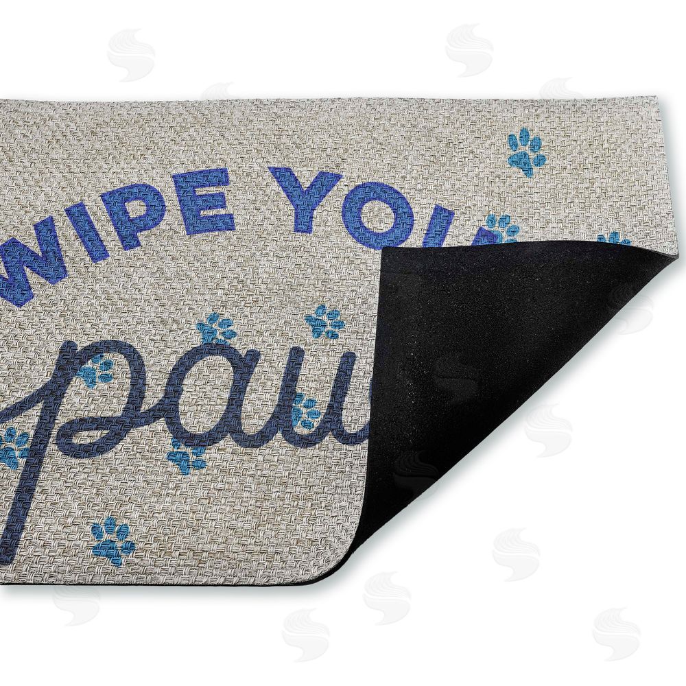 Stupell Studio Wipe Your Paws Greeting Outdoor Faux Sisal Door Mat
