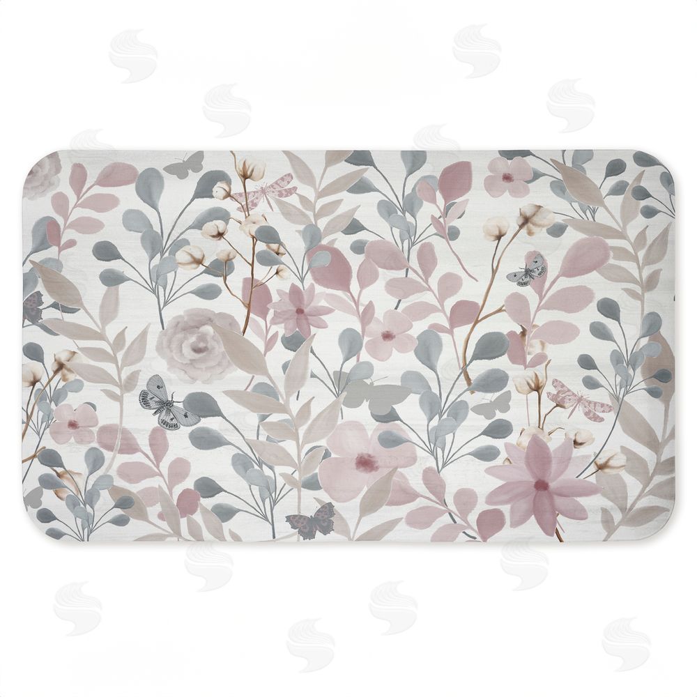 Kim Allen Wildflower Hope Botanicals Kitchen Floor Mat