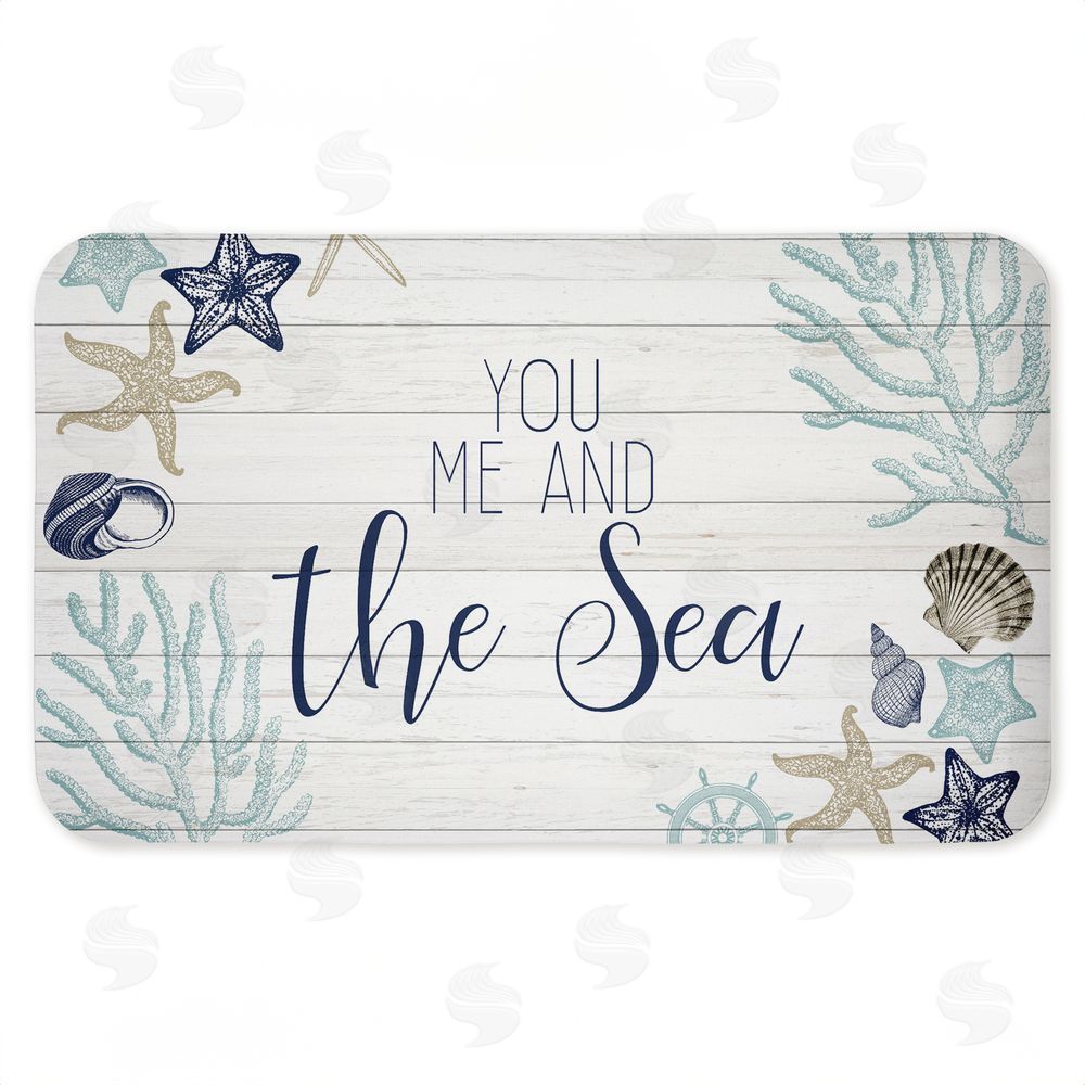 Kim Allen You Me & The Sea Kitchen Floor Mat
