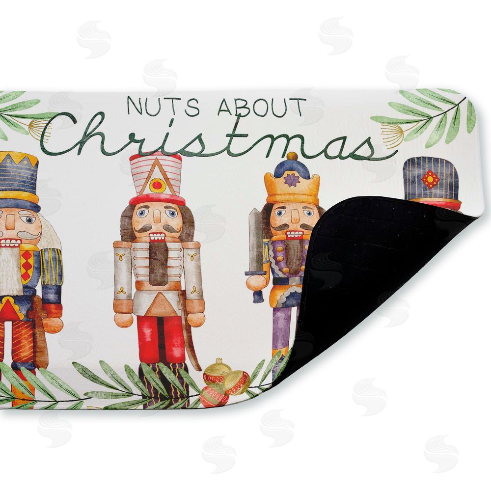 Kim Allen Nuts About Christmas  Kitchen Floor Mat