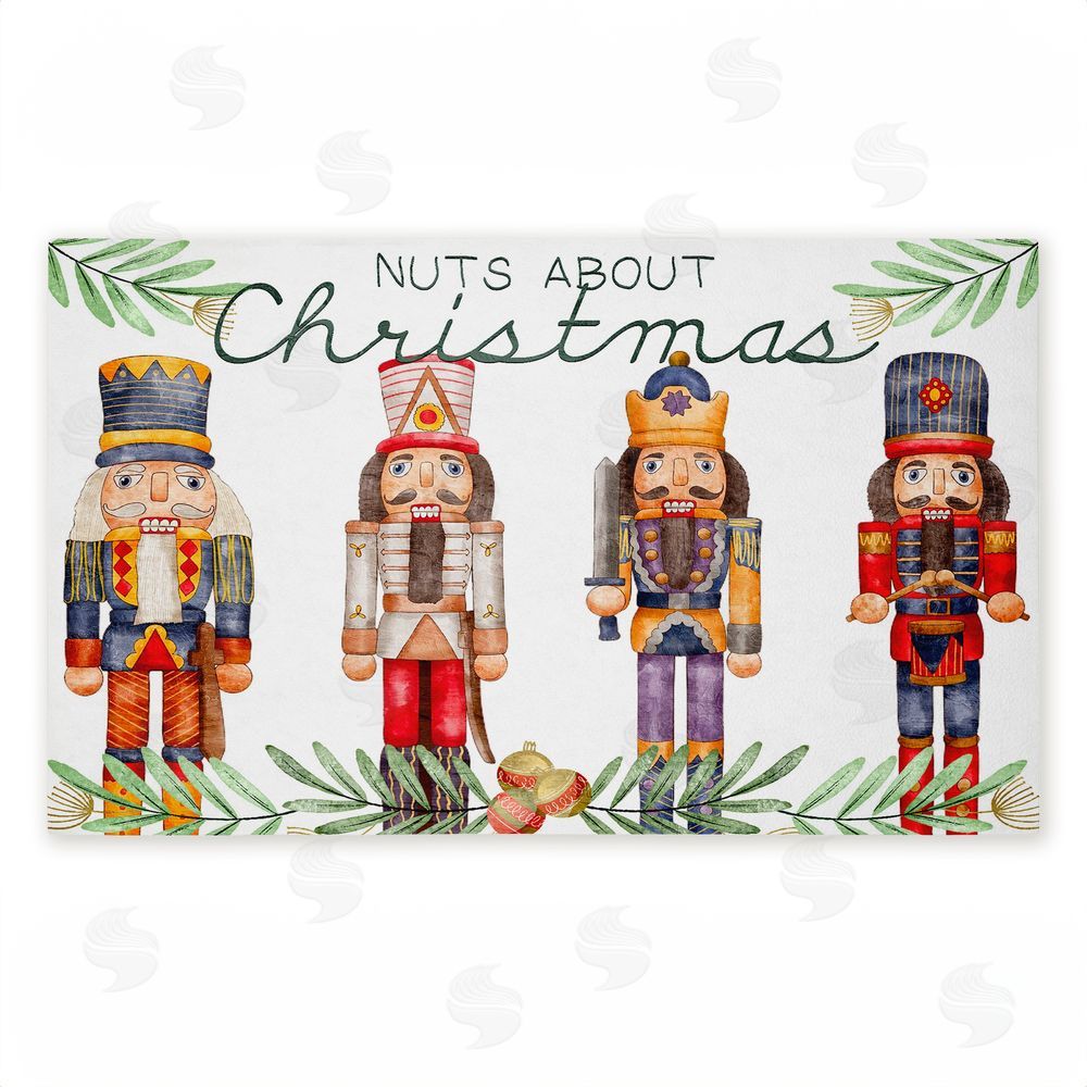Kim Allen Nuts About Christmas  Unwoven Outdoor Door Mat
