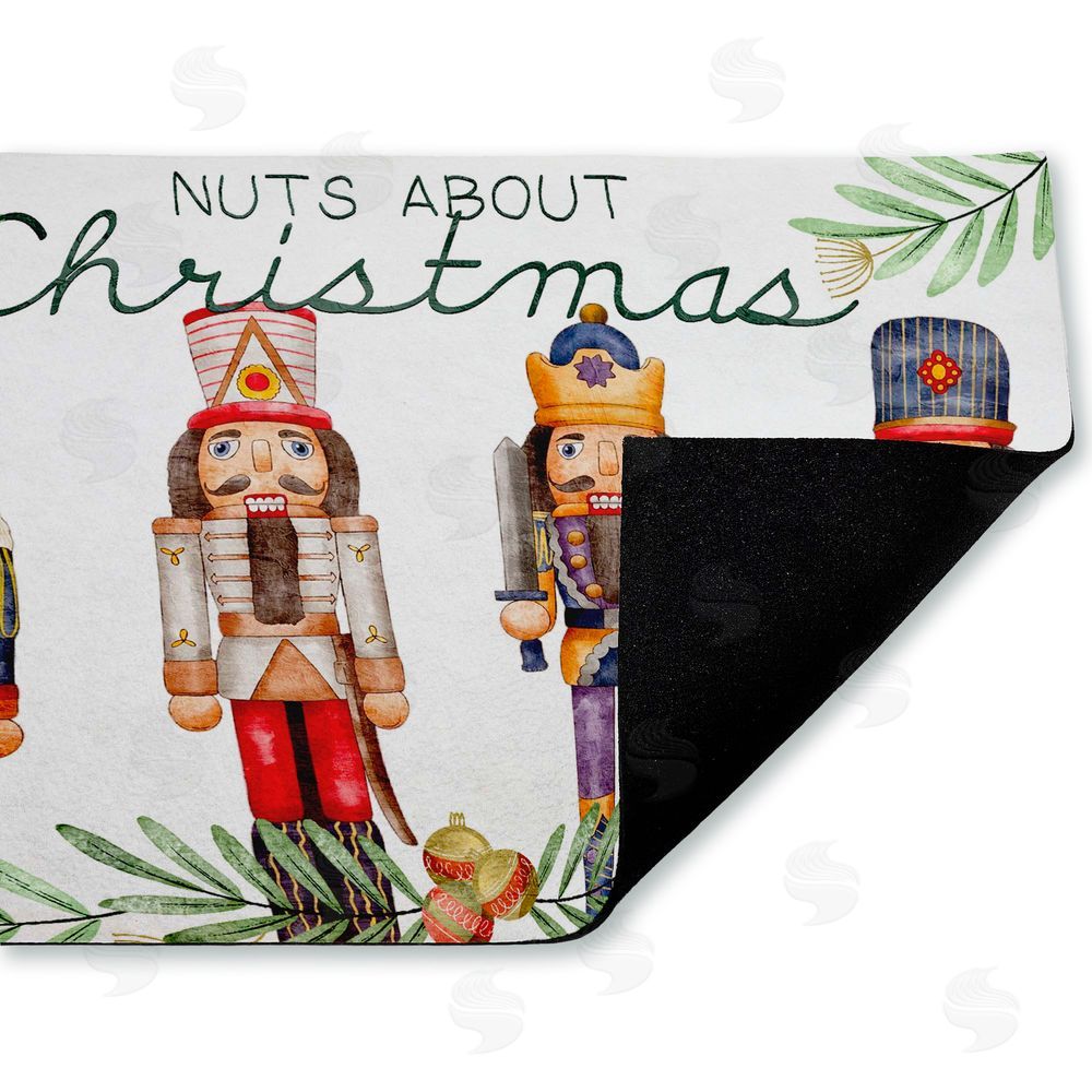 Kim Allen Nuts About Christmas  Unwoven Outdoor Door Mat