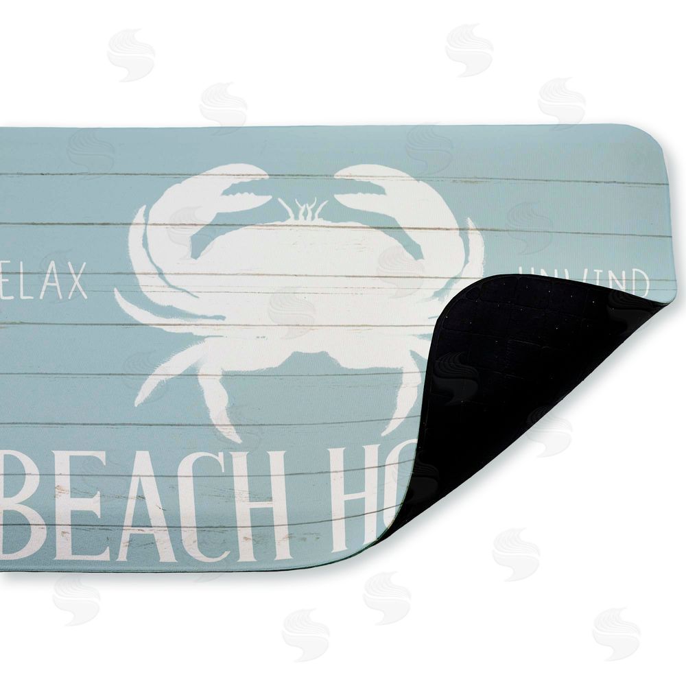Kim Allen Beach House Entry Crab Kitchen Floor Mat
