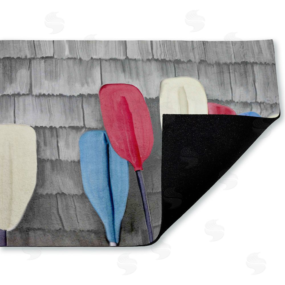 Kim Allen USA Boat Paddles Unwoven Outdoor Door Mat