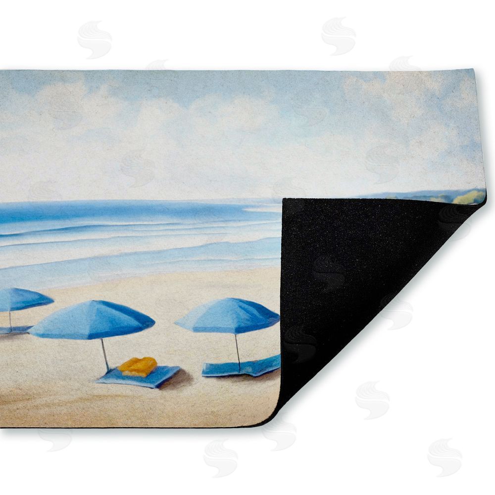 Kim Allen Summer Umbrella Beach Day Unwoven Outdoor Door Mat