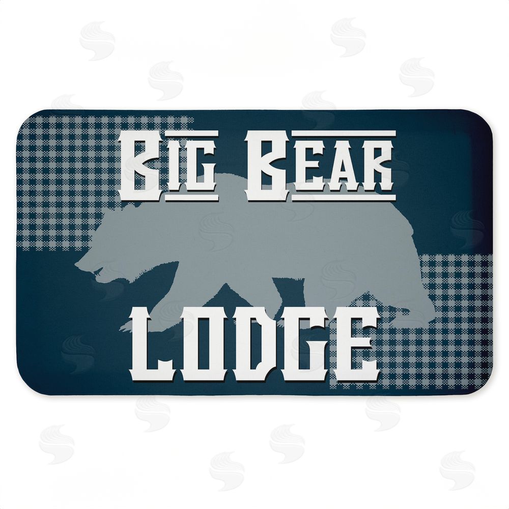 Kim Allen Big Bear Lodge Kitchen Floor Mat