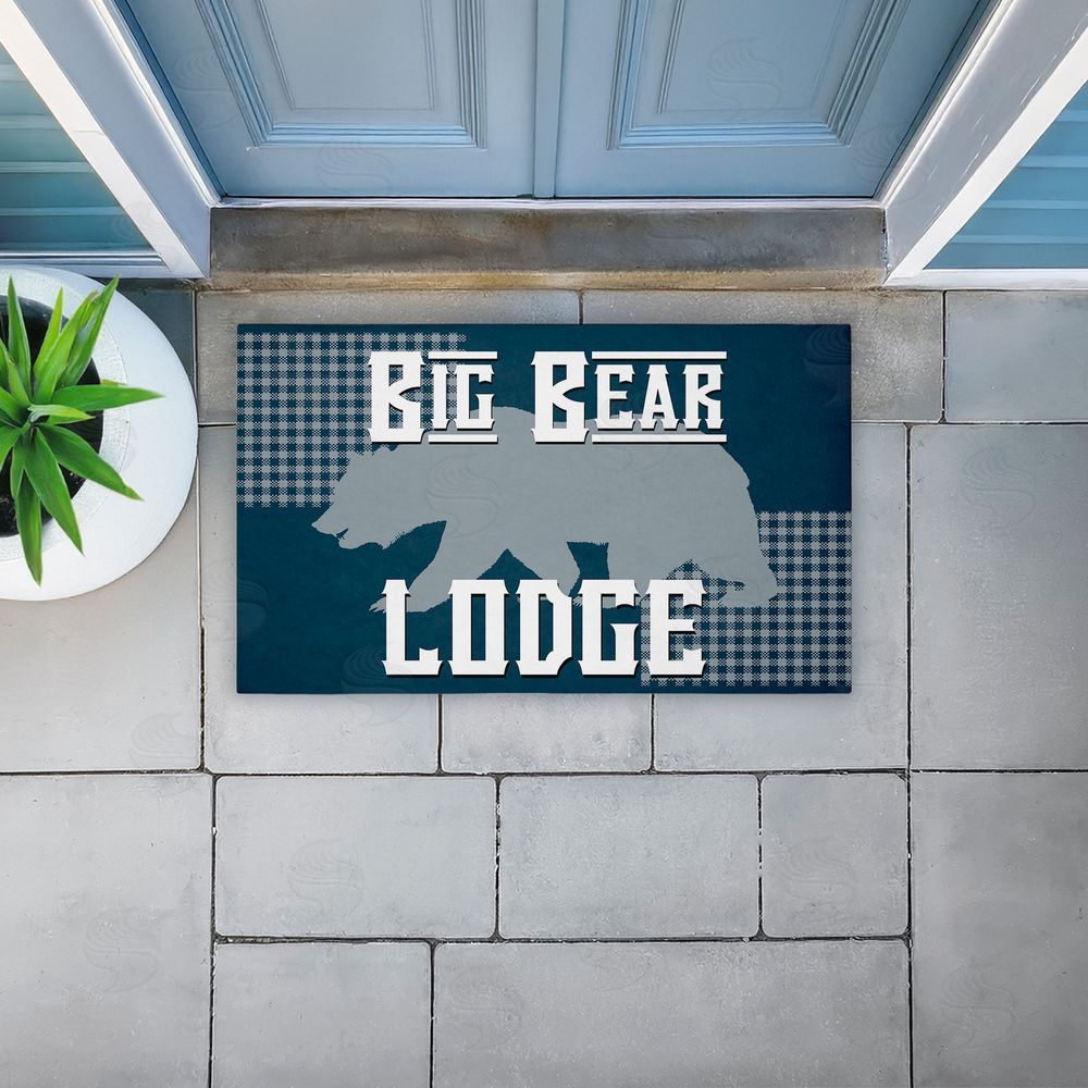 Kim Allen Big Bear Lodge Unwoven Outdoor Door Mat