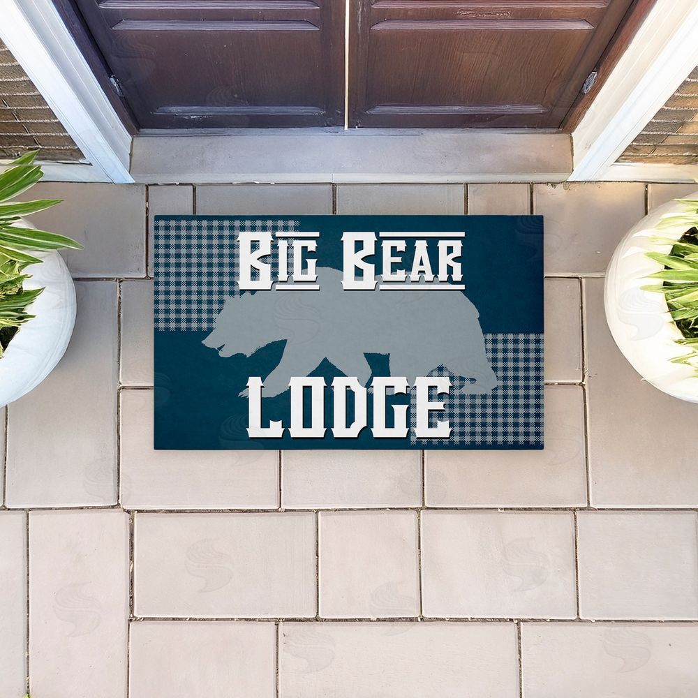 Kim Allen Big Bear Lodge Unwoven Outdoor Door Mat