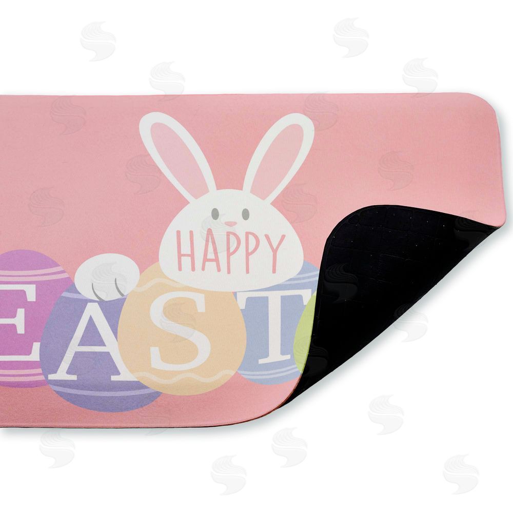 Marcus Prime Happy Easter Bright Eggs Kitchen Floor Mat