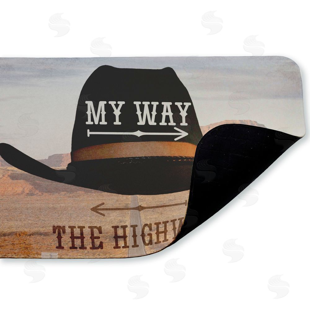 Marcus Prime My Way Highway Cowboy Kitchen Floor Mat