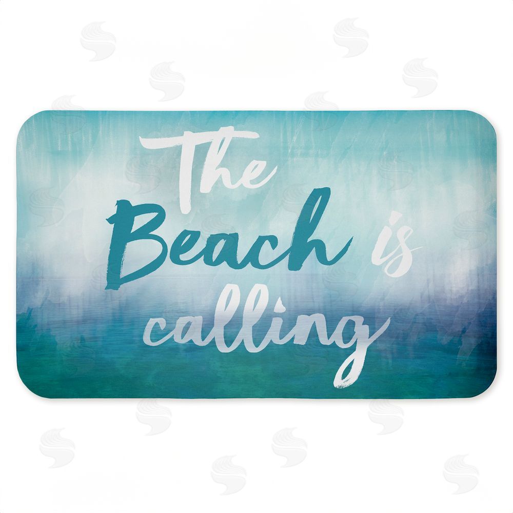 Lula Bijoux & co. Beach Is Calling Gradient Kitchen Floor Mat