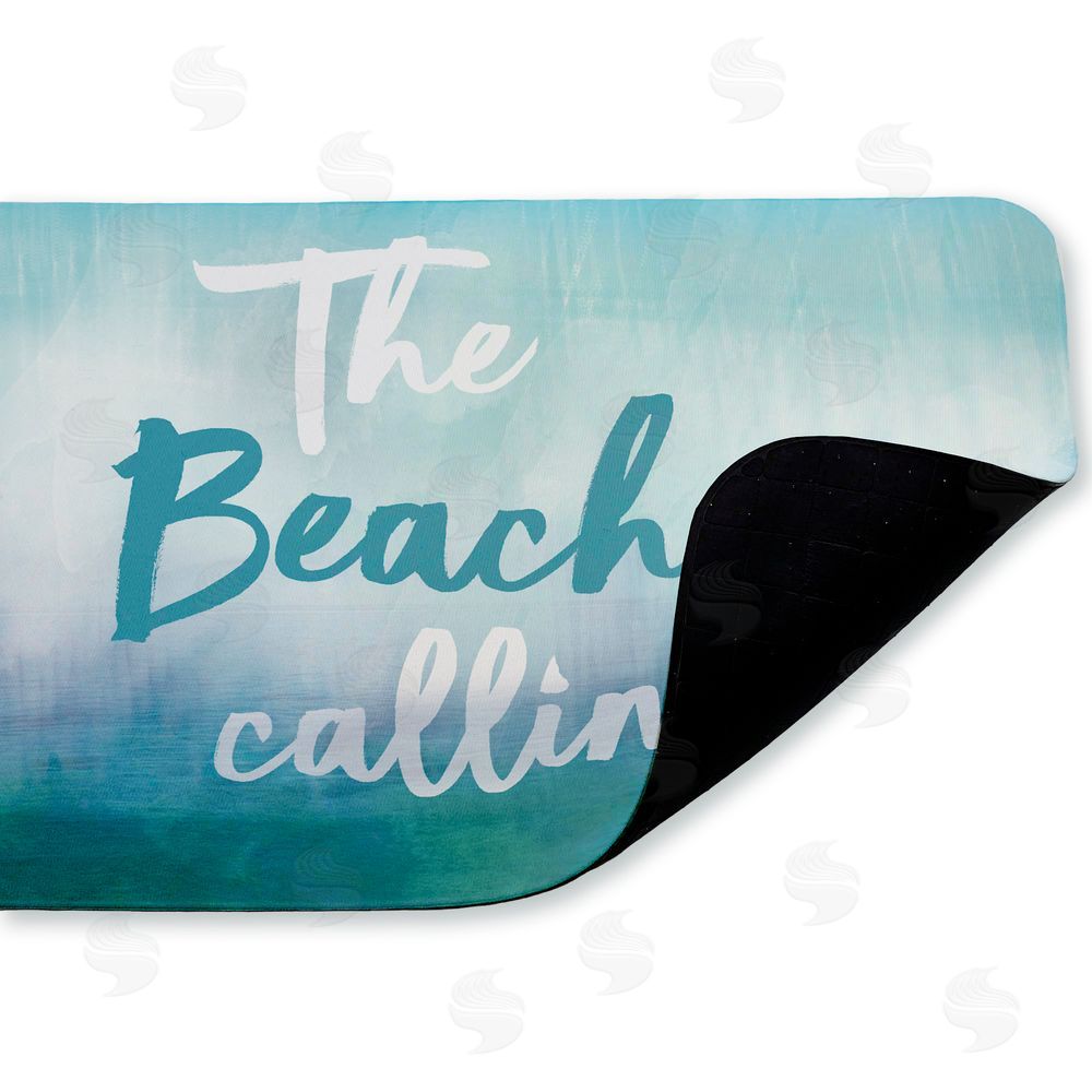 Lula Bijoux & co. Beach Is Calling Gradient Kitchen Floor Mat