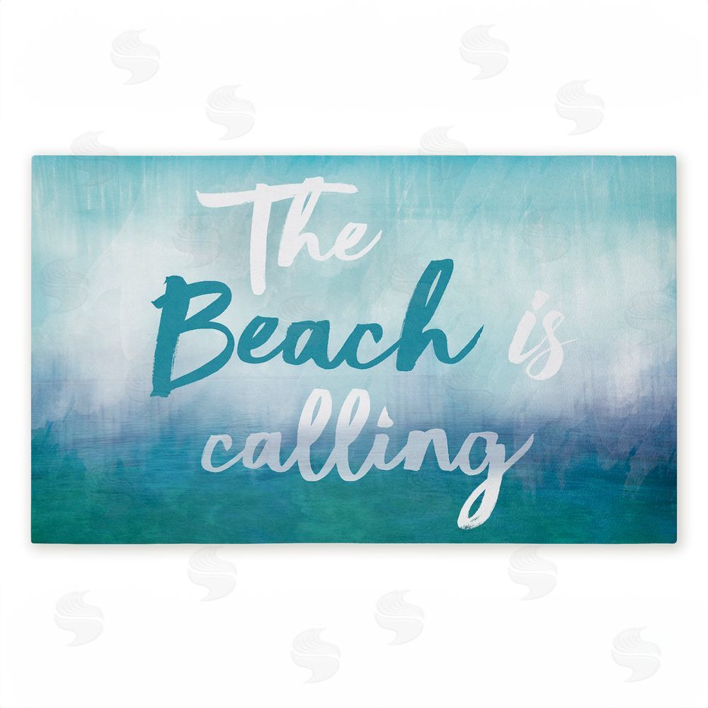 Lula Bijoux & co. Beach Is Calling Gradient Unwoven Outdoor Door Mat