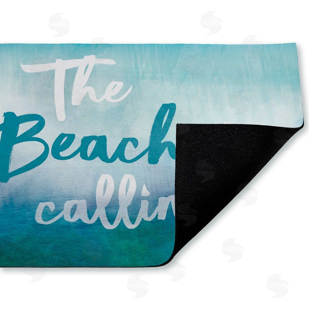 Lula Bijoux & co. Beach Is Calling Gradient Unwoven Outdoor Door Mat