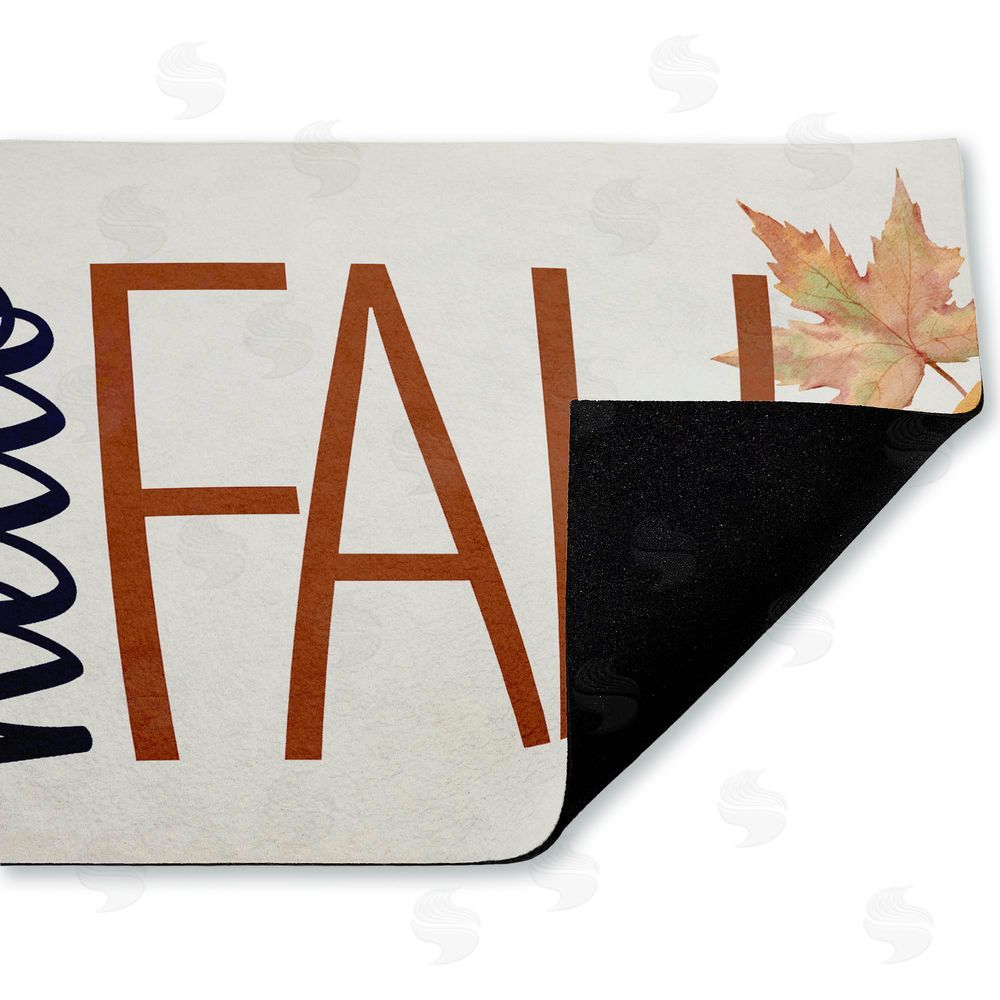Kim Allen Hello Fall Greeting Unwoven Outdoor Door Mat