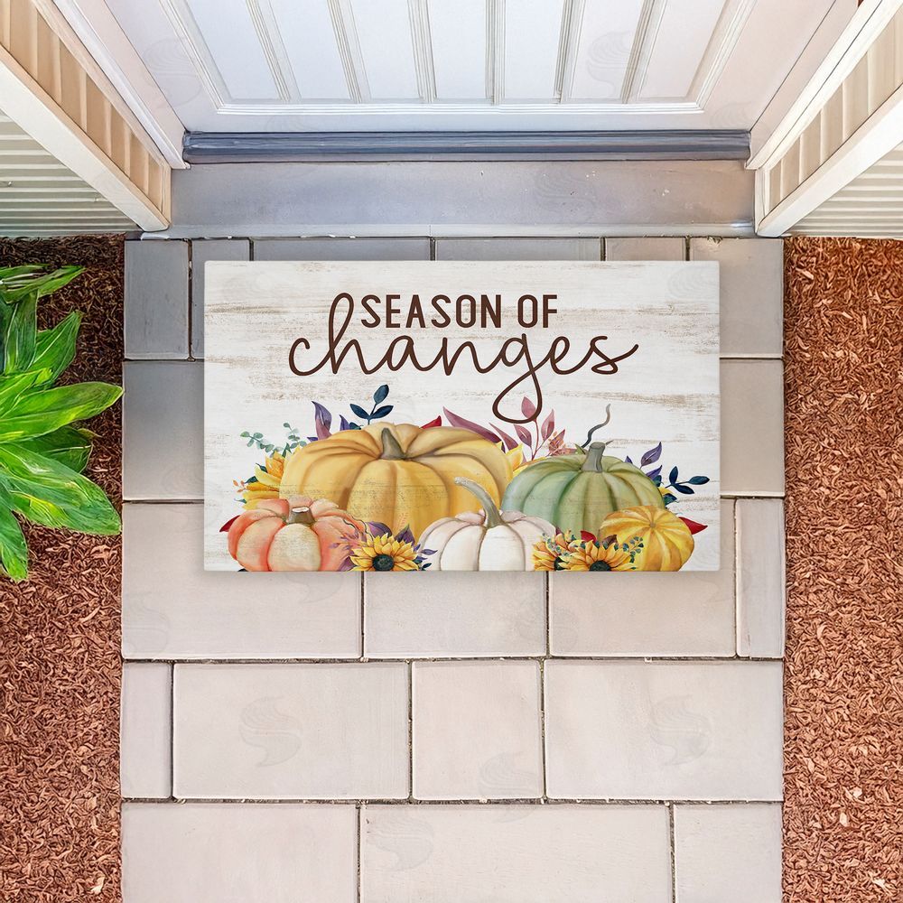 Kim Allen Autumn Season Of Changes Unwoven Outdoor Door Mat