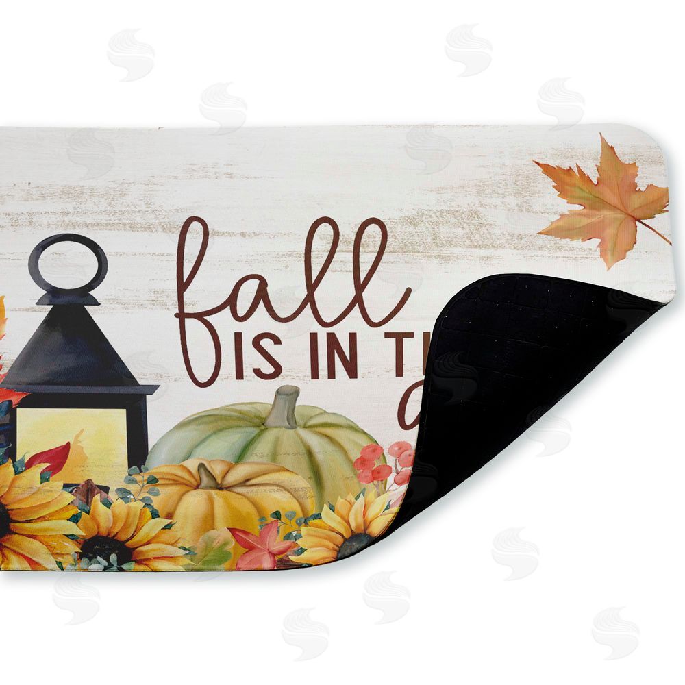 Kim Allen Fall Is In The Air Lantern Kitchen Floor Mat