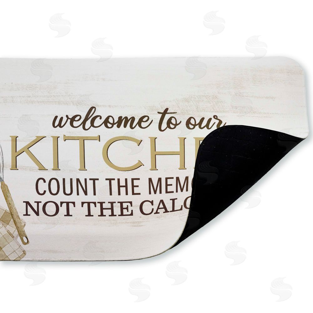 Kim Allen Welcome Kitchen Count Memories Kitchen Floor Mat