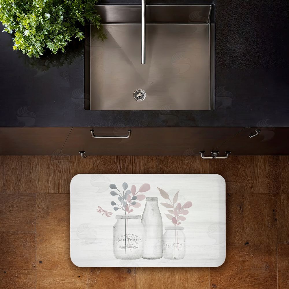 Kim Allen Simple Wildflower Hope Kitchen Floor Mat
