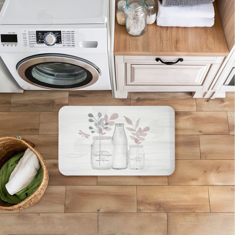 Kim Allen Simple Wildflower Hope Kitchen Floor Mat