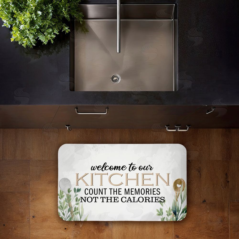 Kim Allen Count The Memories Kitchen Kitchen Floor Mat