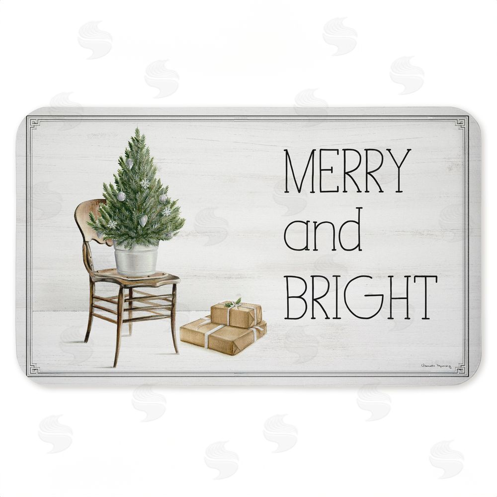 Danielle Murray Winter In Aspen Merry & Bright Kitchen Floor Mat