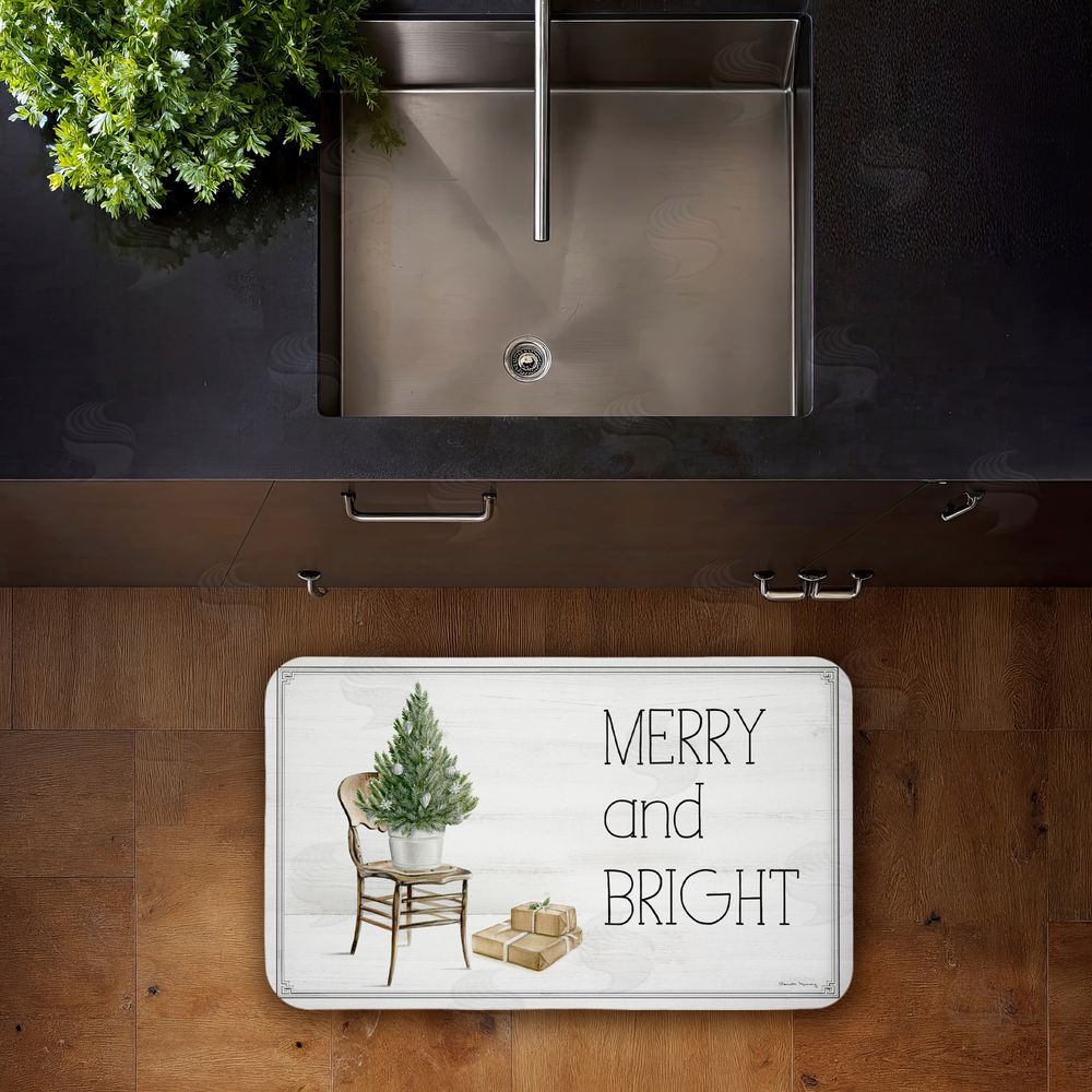 Danielle Murray Winter In Aspen Merry & Bright Kitchen Floor Mat