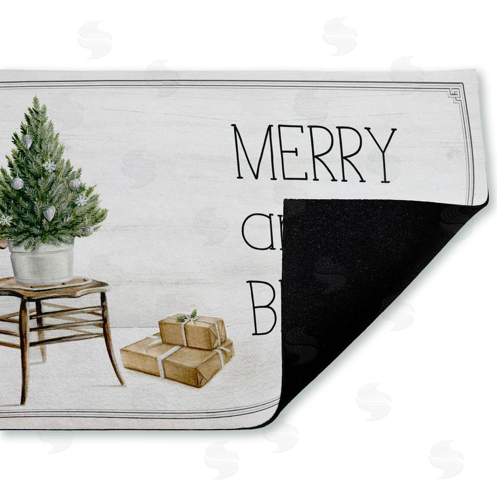 Danielle Murray Winter In Aspen Merry & Bright Unwoven Outdoor Door Mat