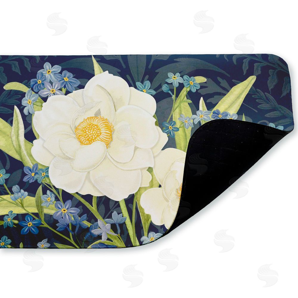 Nicole Tamarin Enchanted Midnight Garden Kitchen Floor Mat