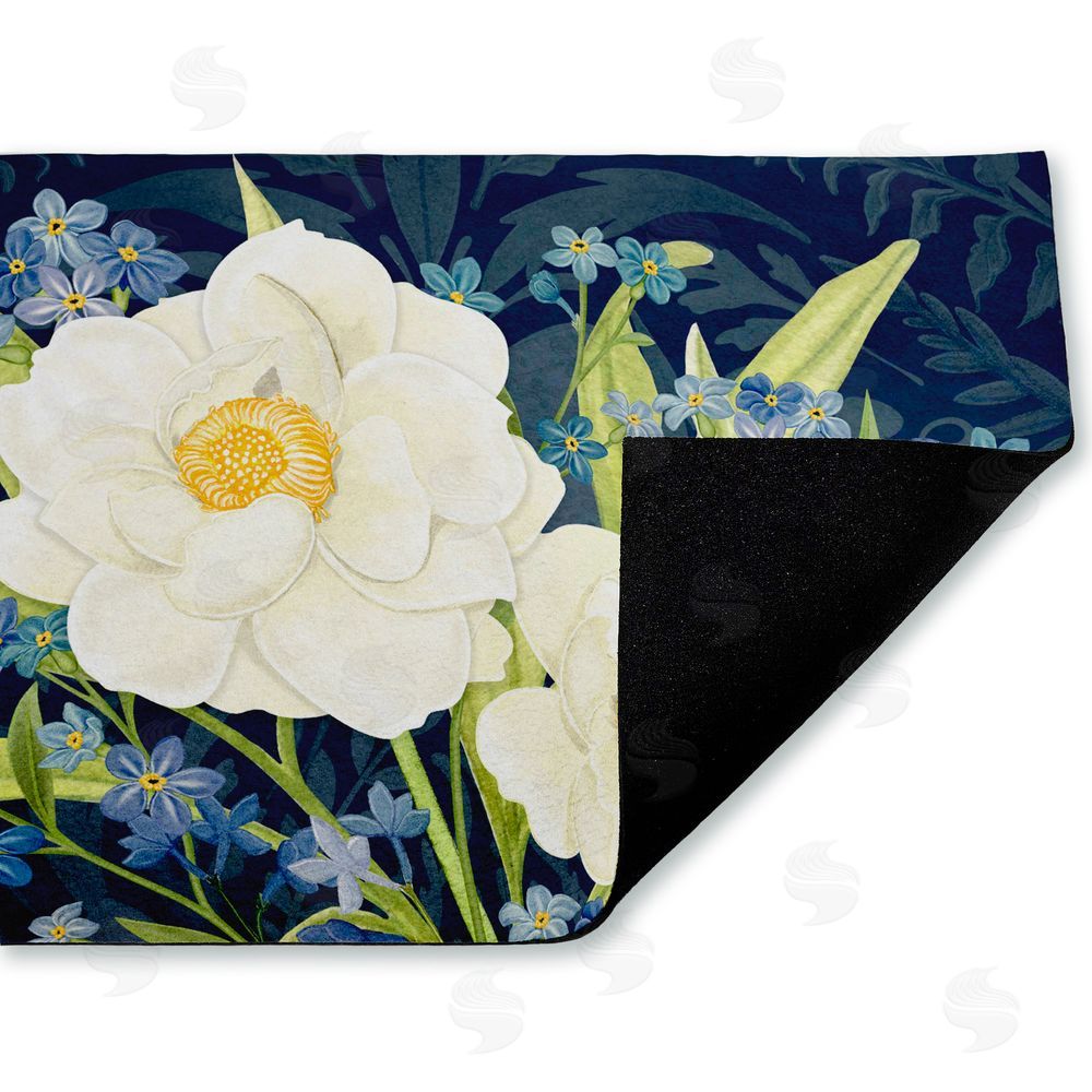 Nicole Tamarin Enchanted Midnight Garden Unwoven Outdoor Door Mat