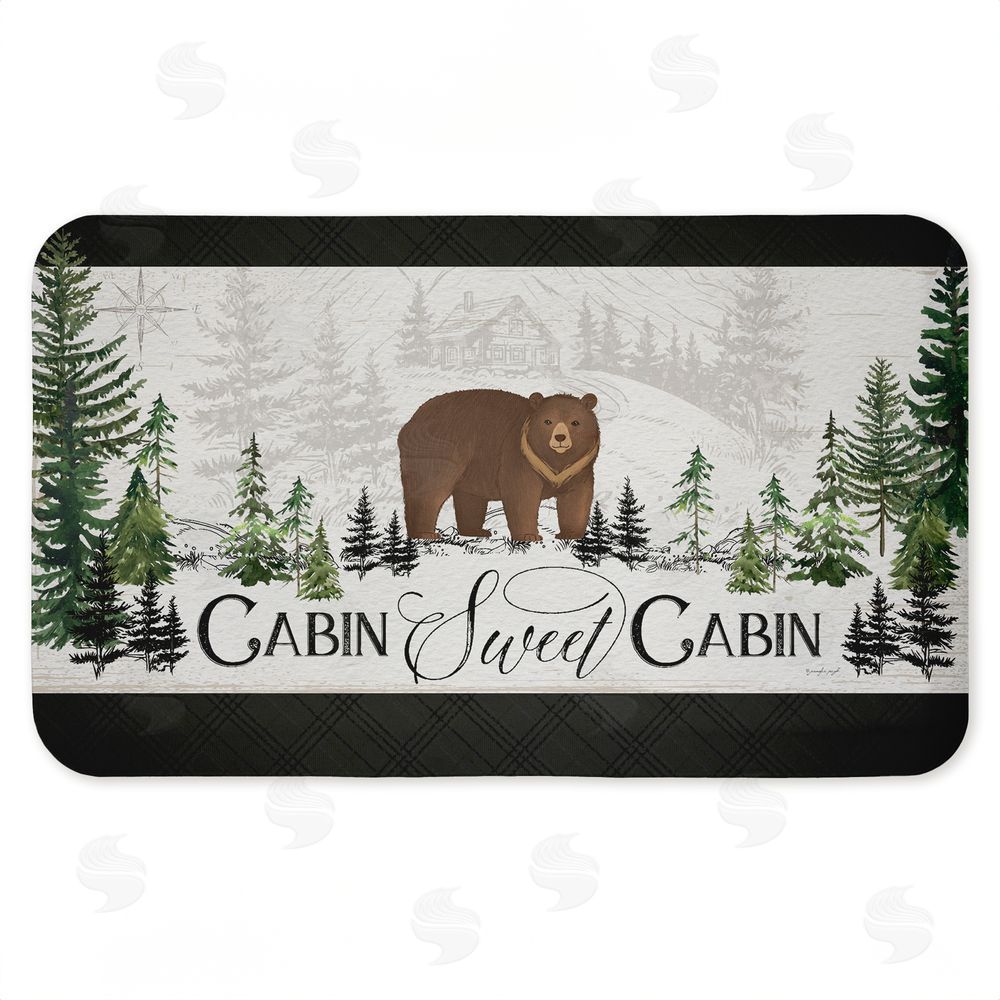 Jennifer Pugh Ivory Pines Cabin Kitchen Floor Mat