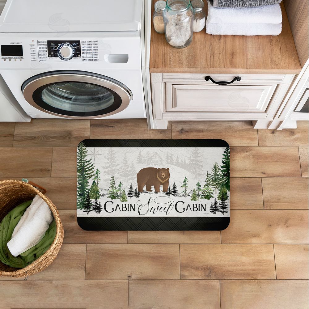 Jennifer Pugh Ivory Pines Cabin Kitchen Floor Mat