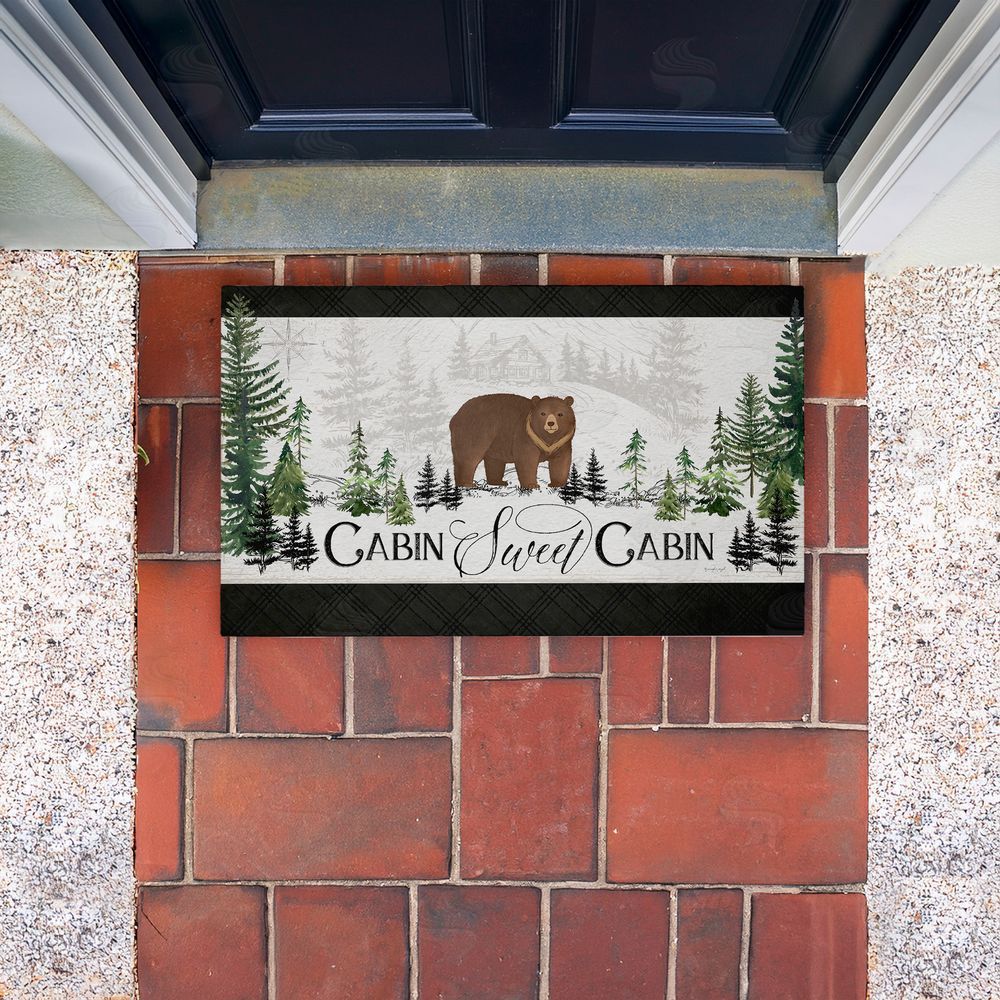 Jennifer Pugh Ivory Pines Cabin Unwoven Outdoor Door Mat