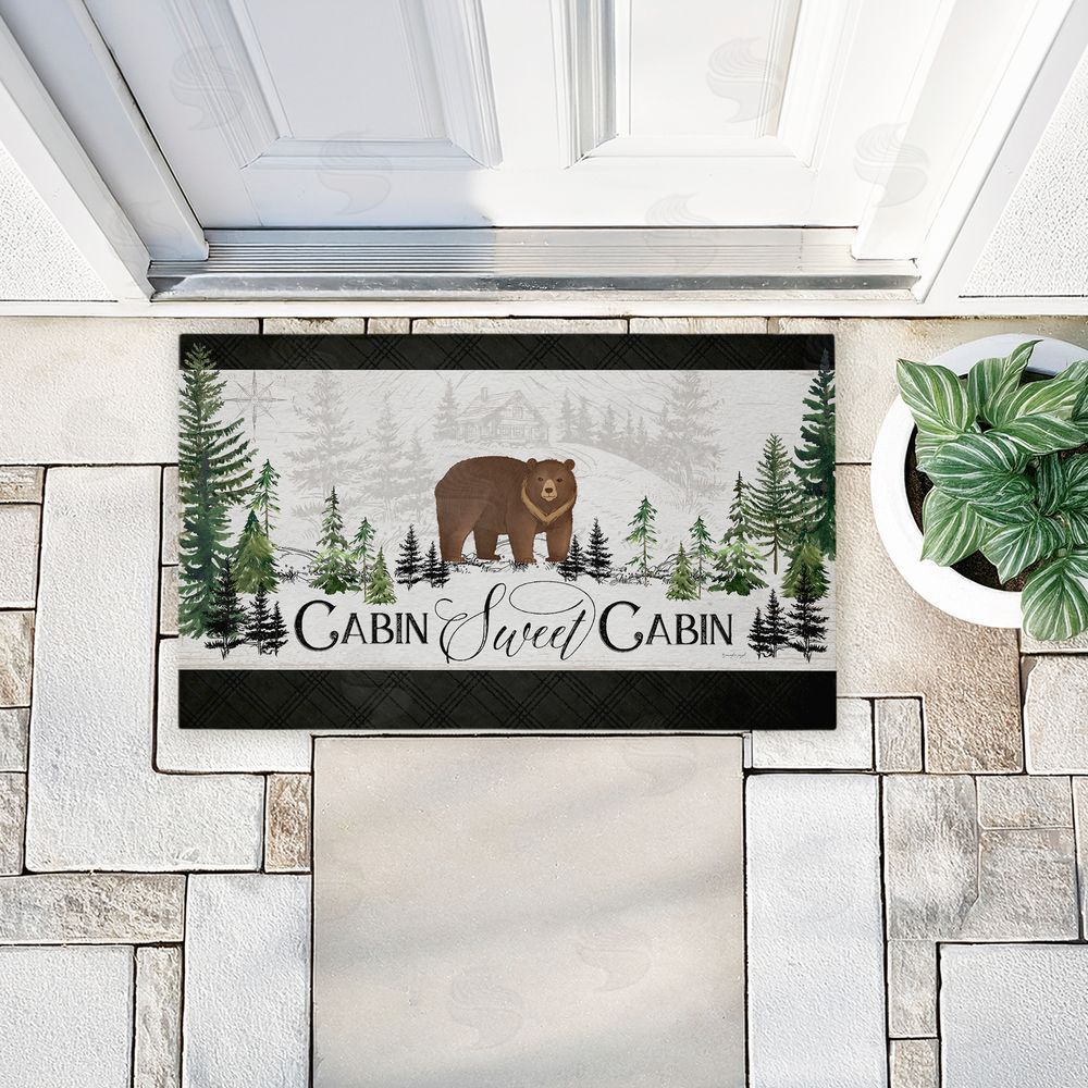 Jennifer Pugh Ivory Pines Cabin Unwoven Outdoor Door Mat